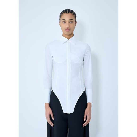 Jean Paul Gaultier Women Corset Shirt